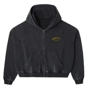 Raspberry Hills Zip Up Hoodie Black