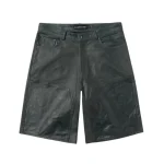 Raspberry Hills Leather Shorts