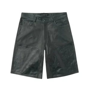 Raspberry Hills Leather Shorts
