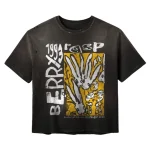 Raspberry Hills Code 77 Black Tee